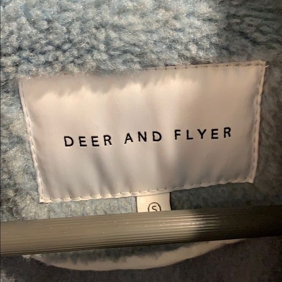 Deer and Flyer Blue Jacket - Picture 4 of 4